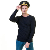 Black Solid European Wool Luxury Zippered With Sweater Jacket Warm Winter Tailor Fit